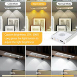 2 pcs Wireless LED Lights, Dimmable Under Cabinet Lights, Motion Sensor, 3 Lighting Modes, V1188-MS-227-0582