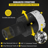 Diamond Bits 6PCS Diamond Hole Saw 20/35/40/50/55/68mm Tile Hole Saw Kit Vacuum Brazed Diamond V952-JTQHJGSKZTJ62RWI8V0