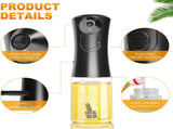 Electric Oil Sprayer for Cooking, Glass Oil Sprayer, Olive Oil Spray Bottle, The Real Oil V1259-DP01-A-2381