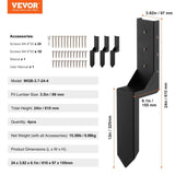Fence Post Anchor Repair Kit, 4 Pack Inner Diameter 8.9x8.9 cm Heavy Duty Steel Fence Post Support V952-WGBGXDD37YC2TWBB6V0