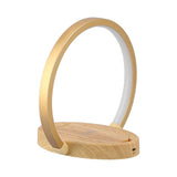 LED Wireless Charger Lamp with 3 Lighting Mode EyeCaring Reading Light for Bedroom HomeOval Style V1294-YM0710-3119210168311