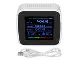 Air Detector 5in1 Intelligent Anti Interference Ability Indoor Temperature Humidity Air V1294-YM0523-3113220014412