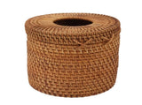 Rectangular Rattan Tissue Box Cover Rattan Woven Tissue Box Holder for Bathroom Organizer Countertop V1294-YM0706-3117230158212
