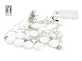 Porch Lights Outdoor 60LED G50 Bulb Light String Remote Control 8 Lighting Modes IP45 Waterproof LED V1294-YM0901-3119210110411