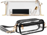 Clear Purse for Women Stadium Approved Clear Crossbody Bag Stadium Approved V1258-DP02-F-339