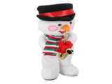 Electric Music Christmas Toy Doll 8 Songs Continuous Play Dancing Singing Glowing Swinging Plush Toy V1294-YM0718-3115220091913