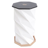 Bedside Table Lamp Dimmable Touch Lamp Battery Operated Night Light Rotating Foldable Paper Lantern V1294-YM0901-3119240154011