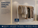 Commercial Clothing Garment Rack Retail Shop White V63-835731