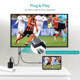 CHOETECH XCH-M180-GY-V2 Unidirectional Adapter USB-C + PD100W Power V28-ELECHOXCHM180GYV2
