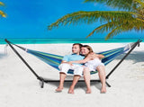 Portable Hammock Stand, 450lbs Capacity Steel Hammock Stand for 2 Person, Heavy Duty Adjustable V952-XXXDCJXXXJS16JSZ5V0