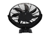 Wood Stove Fan Heat Powered Fireplace Fan with Protective Cover Aluminum Alloy Freestanding Wall V1294-YM0901-3114250082111