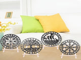 Metallic Viking Wall Art Nordic Compass Decor for Bedroom Living Room V1188-MA60-25199-1