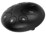 6in Tongue Drum 8Tones Ethereal Hand Pan Drums with Drumstick Percussion InstrumentBlack V1294-YM0721-3117200192312