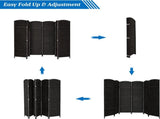Portable Folding Room Divider Partition 6 Panel Privacy Screen V957-SDFOROSN3291S