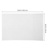 Large White Trifold Project Boards, 4-Pack Poster Display Boards for School, Presentation, and Art V1192-AZ-W-27067