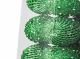 12pcs Xmas Ball Ornament Creative Lightweight Foam Xmas Tree Decorative Ball for Wedding Home V1294-YM0901-3115240094413