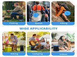 Upgraded Collapsible Stool, Folding Chair with Switch Lock - Prodable Camping Stool with Load V1370-AZ4-07042