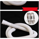 Corrugated Plastic Tube Washing Machine Drainage Extension Tube Gray, 2m V1237-ZY-528-310