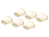 6Pcs Small Lamp Shade Clip On Drum Lampshade Cloth for Chandelier Candle Bulbs Lighting Accessories V1294-YM0703-3119230010711