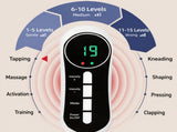 EMS Foot Massage Slippers TENS Therapy 8 Modes 15 Intensities, EU 40-43 V1188-MS-616-022