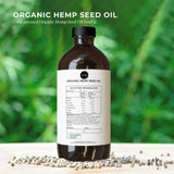 Orku 1L Organic Hemp Seed Oil - Cold Pressed Food Grade Oils V238-SUPDZ-33088457998416