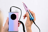 Nail Drill Professional Electric Nail File for Acrylic Gel Nails Polishing Removing V1263-JX-6599