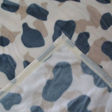 Animal Skin Pattern Soft Flannel Plush Single Size Blanket / Large Throw Rug 150 x 200cm Jaguar V442-STT-BLANKET-ANIMALJAGUAR-TAUPE-SB