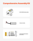 VEVOR 48V 2000W Electric Brushless DC Motor Kit with Upgraded Speed Controller V952-ZLWSDJTJ200013XYAV9