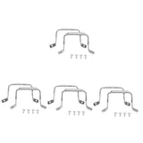 Stainless Steel Pot Handle, Silver, Reliable and Smooth for Pans V1369-AZ3-W-18067