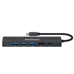 Simplecom CHN560 USB-C SuperSpeed 6-in-1 Multiport Adapter Docking Station V28-CHN560