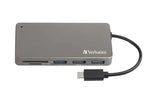 Verbatim USB-C 3.2 Gen 1 Type C Hub / SD, SDHC, SDXC, microSD, microSDHC, and microSDXC Card Reader V1202-V2-NAV-65679