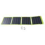 40W Foldable Solar Panel ETFE Monocrystalline Silicon Waterproof USB Type C DC Portable Solar V1294-YM0901-3111240100711