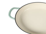 TOQUE 3.5L Enamel Dutch Oven Pan in Green Colour KT0181-3.5L-GN_NZ
