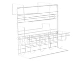 Refrigerator Storage Rack Iron Durable Side Wall Mounted Mini Fridge Organizer for Home Kitchen V1294-YM0714-3118210287011
