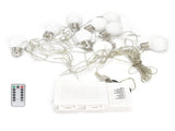 Porch Lights Outdoor 60LED G50 Bulb Light String Remote Control 8 Lighting Modes IP45 Waterproof LED V1294-YM0901-3119210110411