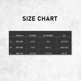 10X Rexy 3D Seamless Crew Socks Medium Slim Breathable BLACK V274-GM-RX3DCW-M10-BK