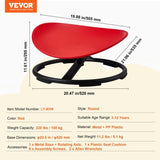 VEVOR Autistic Kids Spinning Chair 220 lbs Non Slip Sensory Swivel Chair Red V952-ETZYYXHS100KRKG1WV0