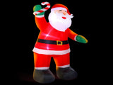 Jingle Jollys Christmas Inflatable Santa 3M Illuminated Decorations XMAS-INF-SMILSAN-10FT
