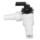 3 Way Swimming Pool Diverter Valve Adapter Fit for Zodiac PVC G1 1/2 Female Thread 3 Way Water V1294-YM0901-3111260013911