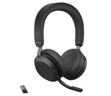 Jabra Evolve2 75 USB-C Link380a UC Stereo Black, 8-Mic Technology, 36 Hours Battery & Fast Charge, V1202-V2-SPJ-EVL2-75-UC-S-C