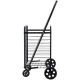 Shopping Cart, Folding Grocery Utility Cart with Swivel Wheels, 40.8 kg Large Load Capacity, Heavy V767-VVR-XYC2ZDSTCSJS7HKN9001V0