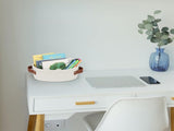 Small Cat Ears Toy Organizer, Woven Cotton Rope Basket, Decorative Nursery Bins & Boxes Gift Basket V1189-LWWAL-20260401-06448