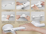 Bathroom Grab 35 cm - Bath Grab - Shower Grab - Fluorescent - Bathroom and Shower Grab V1188-MS101-01982-1