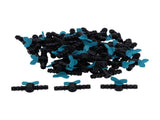 50Pcs Irrigation Switch Valve Garden Plastic Barbed Valve for 16mm Diameter Hose 10x5.5x2.5cm V1294-YM0901-3111210176011