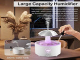 Aromatherapy Humidifier - Umbrella Humidifier - 300ml Rotating Humidifier for Bedroom with Remote V1188-MS-313-0620