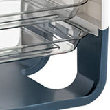 Four Layers Dish Preparation Plate Drawer Design Plastic Vegetable Preparation Kitchen Storage V1294-YM3118220256713-0421
