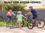 Weisshorn 5 Bike Floor Stand Rack Fits 20"-29" MTB Tires for Garage Storage BIKE-5-U-BK