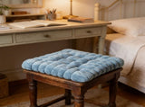 High Elastic Floor 15.75x15.75x3.94in Thickened Butt Seat Pad, Soft Polyester Lazy Back V1192-AZ-W-19909