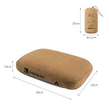 Purple Reversible Memory Foam Travel Pillow - All-Season Comfort Neck Support for Deep Sleep & V888-ELOSUNG32564