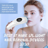 Pink Light Spot Beauty Hair Removal Device - Smooth Skin Solution V888-ELOSUNG28674